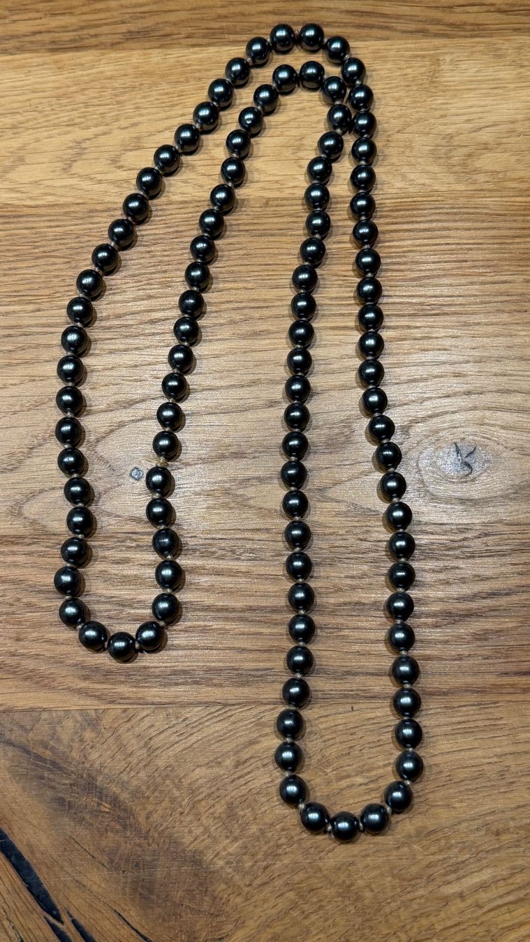 Catenine: Modeschmuck Perlenkette grau – Usato da Schaffhausen venduto da Bootes