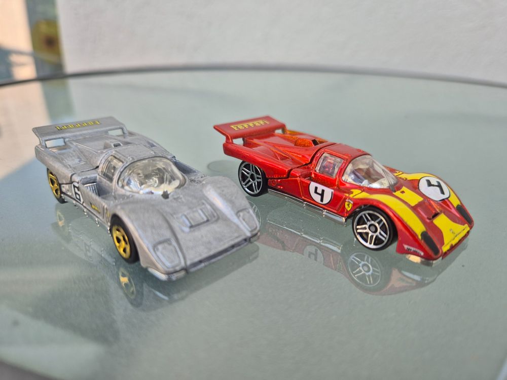 Hot Wheels Ferrari 512 – Série Hot Ones 2011 – Chase – État D'occasion