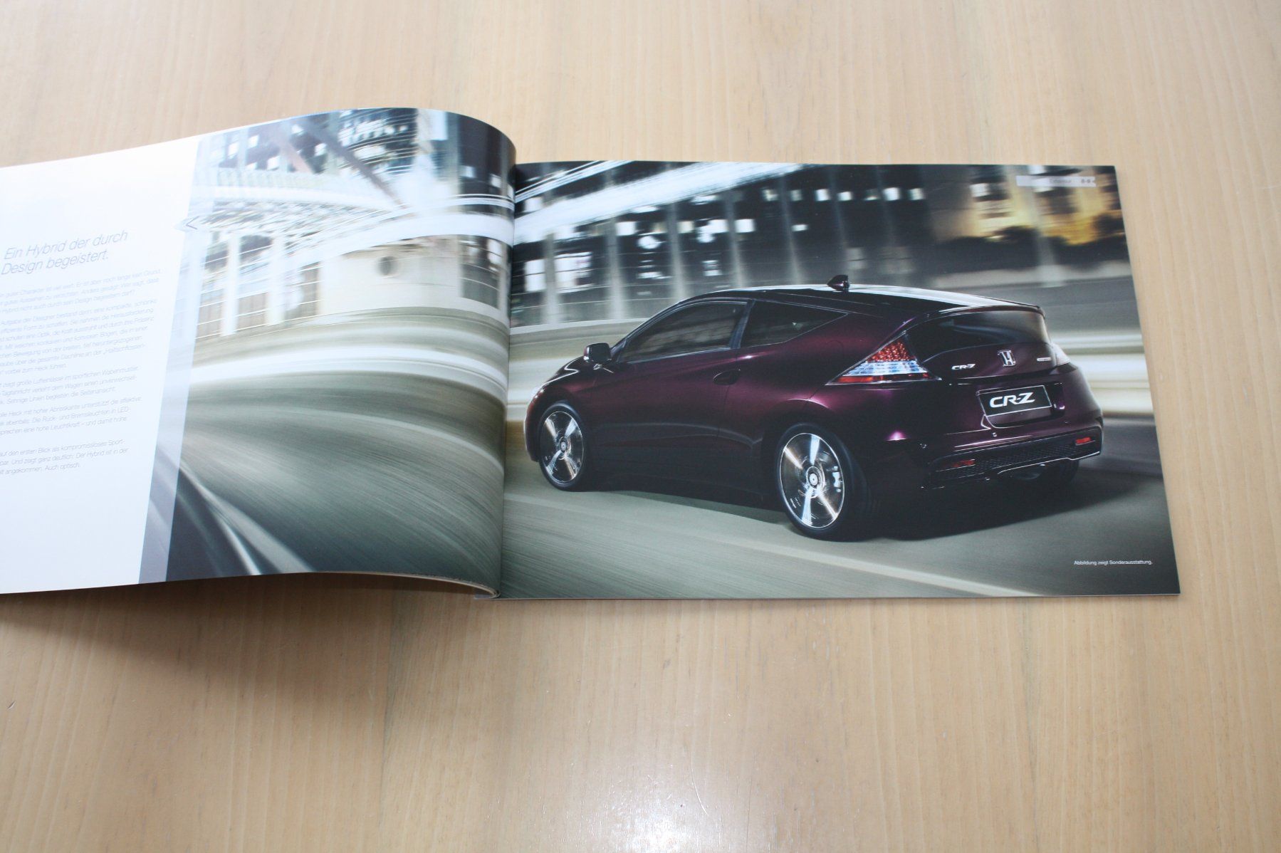 Honda Documenti: Honda CR-Z Prospekt 4/2013 – Usato da Wikon venduto da erwin400 2