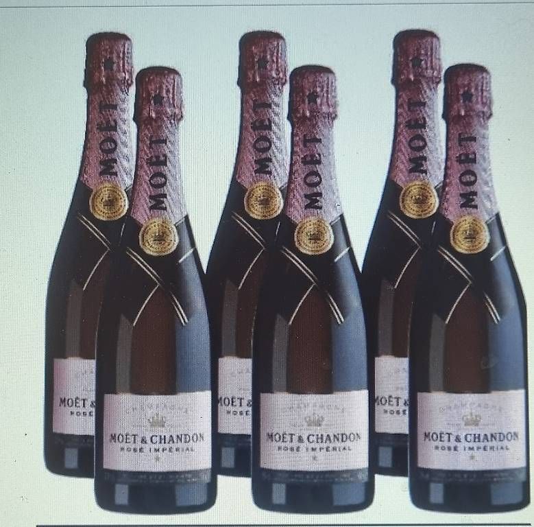 Vino: 6 FLASCHE MOET ROSE 75CL  – Usato da Schönenwerd venduto da 1952kv