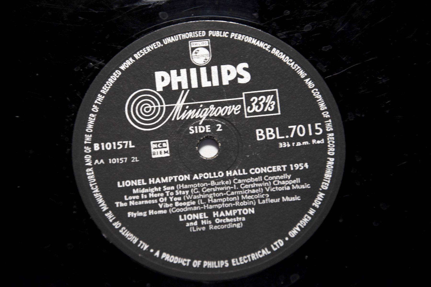 Dischi in vinile: Lionel Hampton - Apollo Hall Concert 1954 – Usato da Belmont-sur-Yverdon venduto da ag97 3