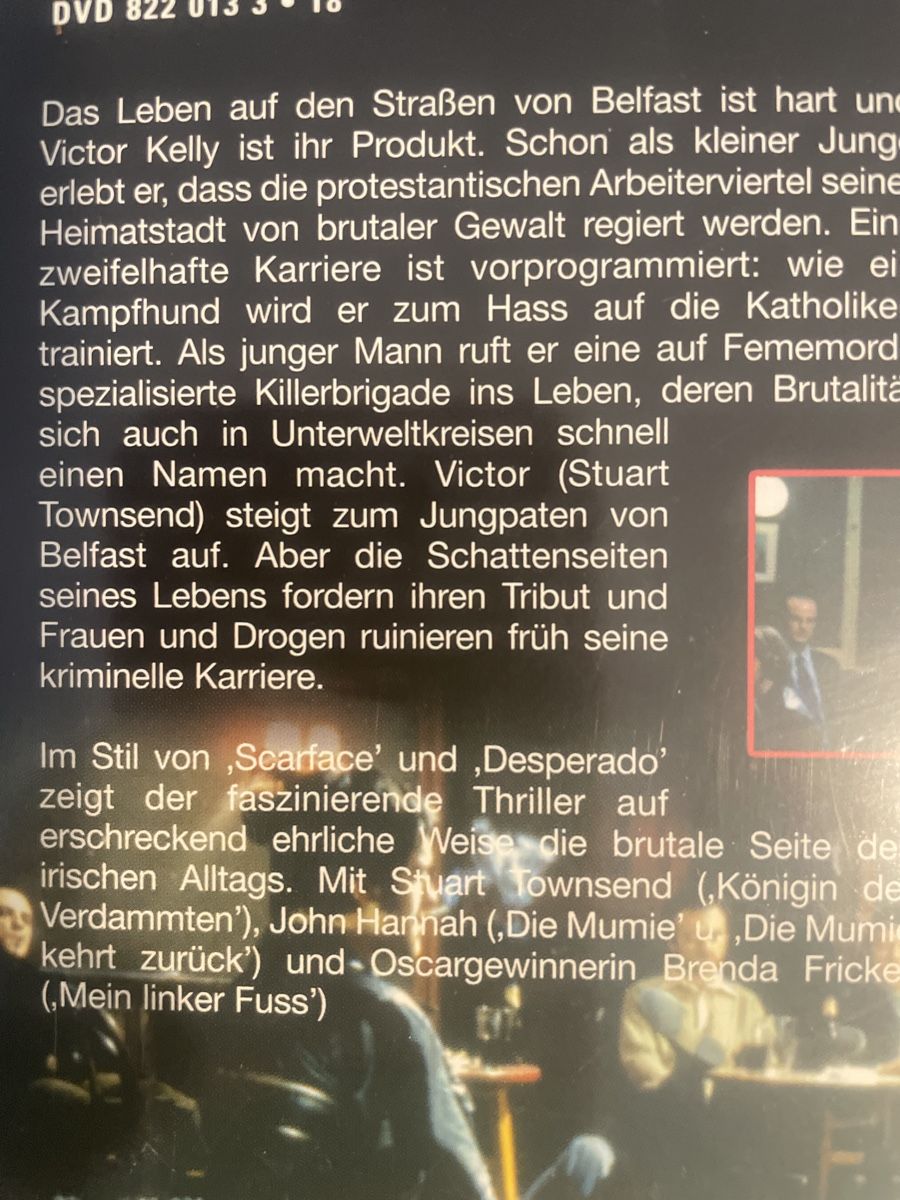 Tutti i DVDs: Resuerection Man, über den Hass in Belfast – Usato da Winterthur venduto da machmaschine 2