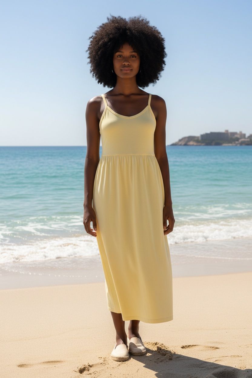 Vestiti: MODA MORGANA Robe d'été jaune – Nuovo e nell'imballaggio originale da Vuisternens-Romont venduto da gol_xp6p 2