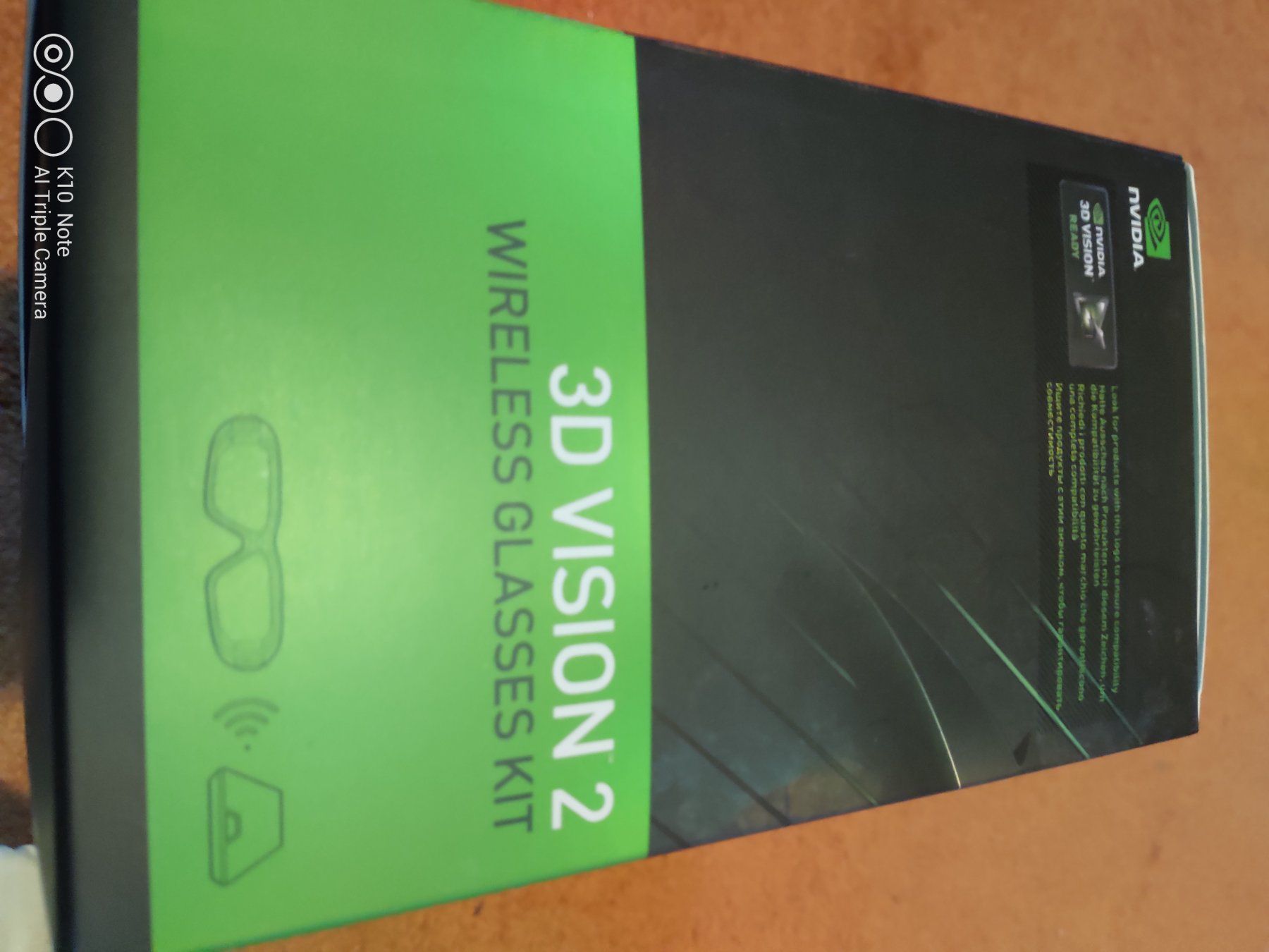 VR Brille: Nvidia 3D Vision2 mit passendem Beamer – Gebraucht aus Radelfingen von Jr12 7