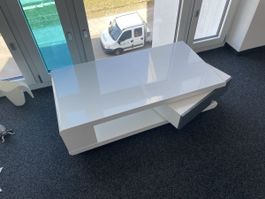Couchtisch Weiss mit Schublade