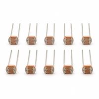 10er-Set GL5528 LDR Fotowiderstände 5 mm für Arduino