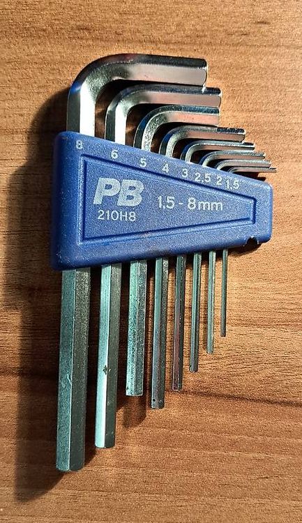 PB Swiss Tools 210h8 Inbusschlüssel Set 1.5-8mm (Gebraucht) in Zürich ...