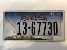 🇺🇸 U.S. Autoschild, Montana 13 6773D  - ORIGINAL