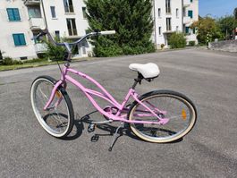 Wie neu - Beach Cruiser - TOTEM Pink Lady - Damenvelo