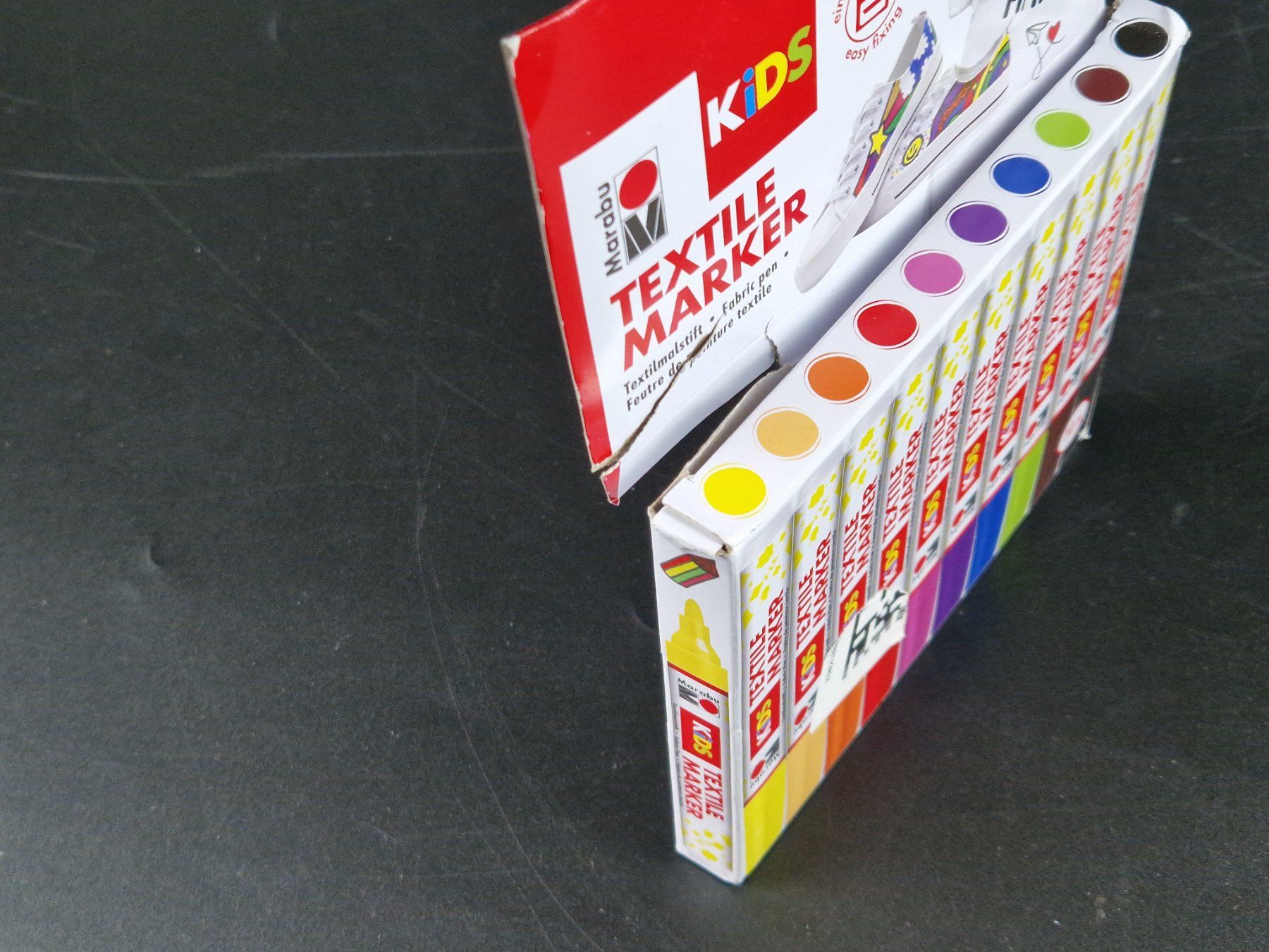 Penna & Evidenziatori: MARABU Textilmarker KiDS, 10 Farben – Nuovo (secondo la descrizione) da Muhen venduto da Restwert_Muhen 1