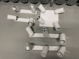 5 Spot Lampen zu verkaufen
