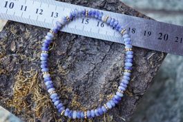 Sodalith Blau     Armband  4mmx2mm  18,5cm   TOPSTONE