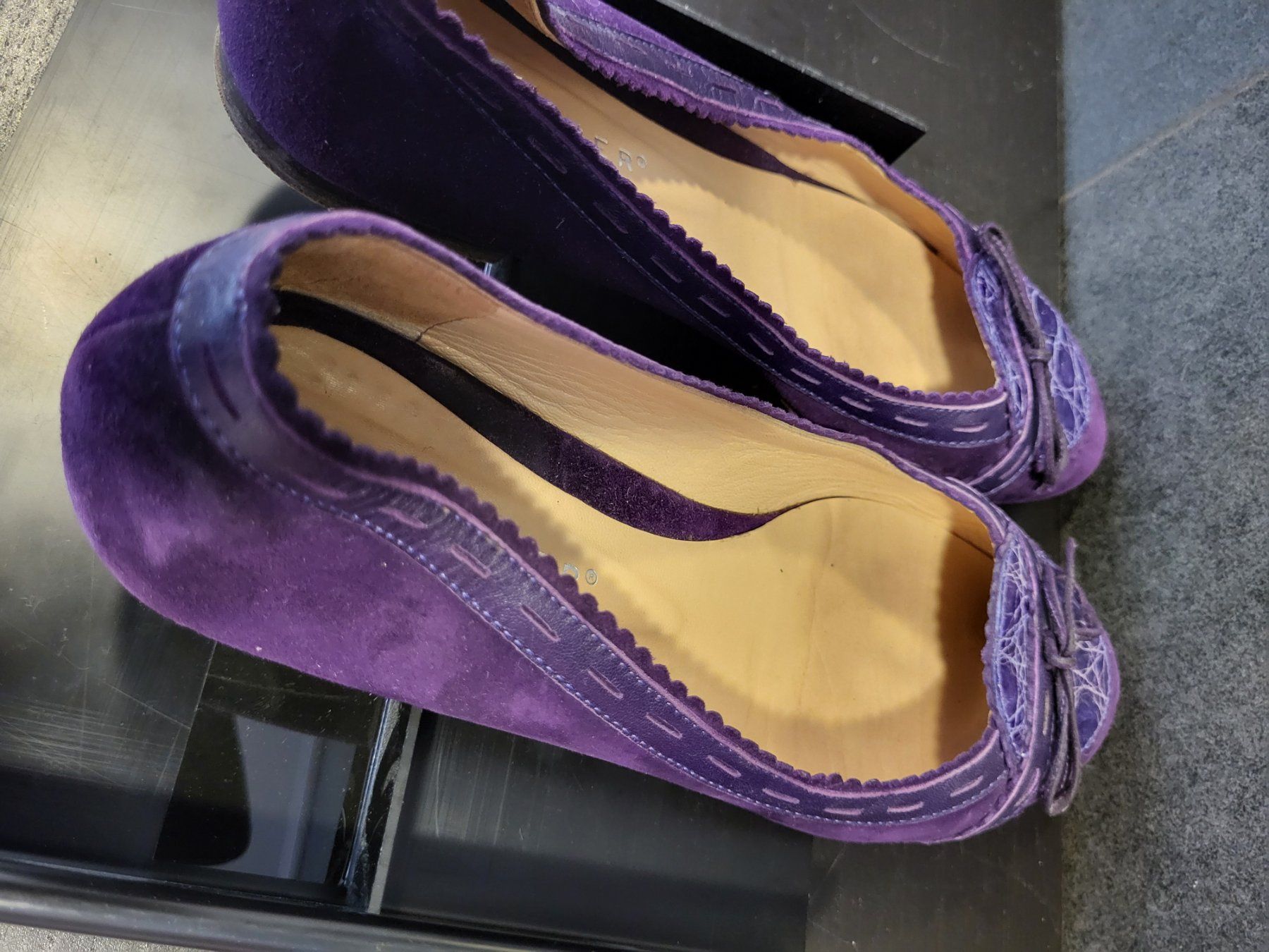 Damenschuhe: Unützer Damenschuhe lila – Gebraucht aus Locarno von ernsthofmann 3