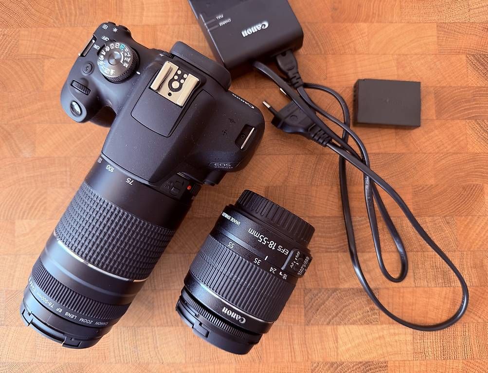 Canon Fotocamera: Canon EOS 2000D camera with two Lens – Usato da Neuchatel venduto da Pancrazi