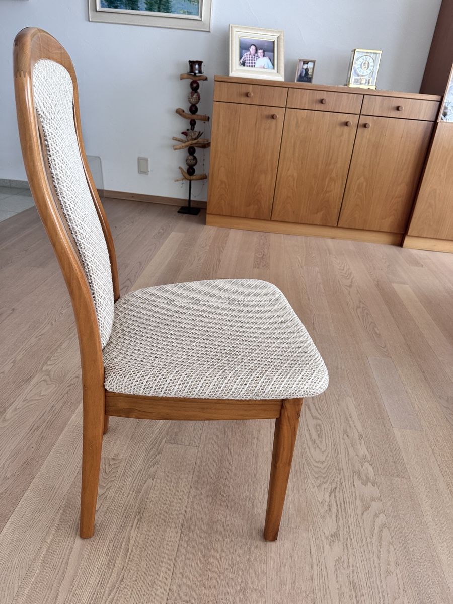 Stühle: 6xHolzstuhl mit Stoffbezug set – Neu (gemäss Beschreibung) aus Rünenberg von nin_7qct 1