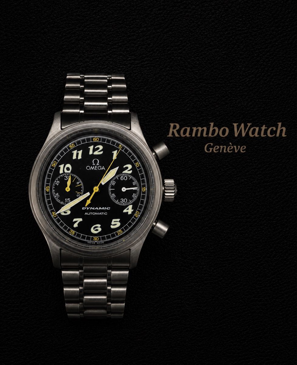 Omega Montres: Montre Omega Dynamic Chronographe full set – D'occasion à Versoix par Rambo_Watch_Sarl