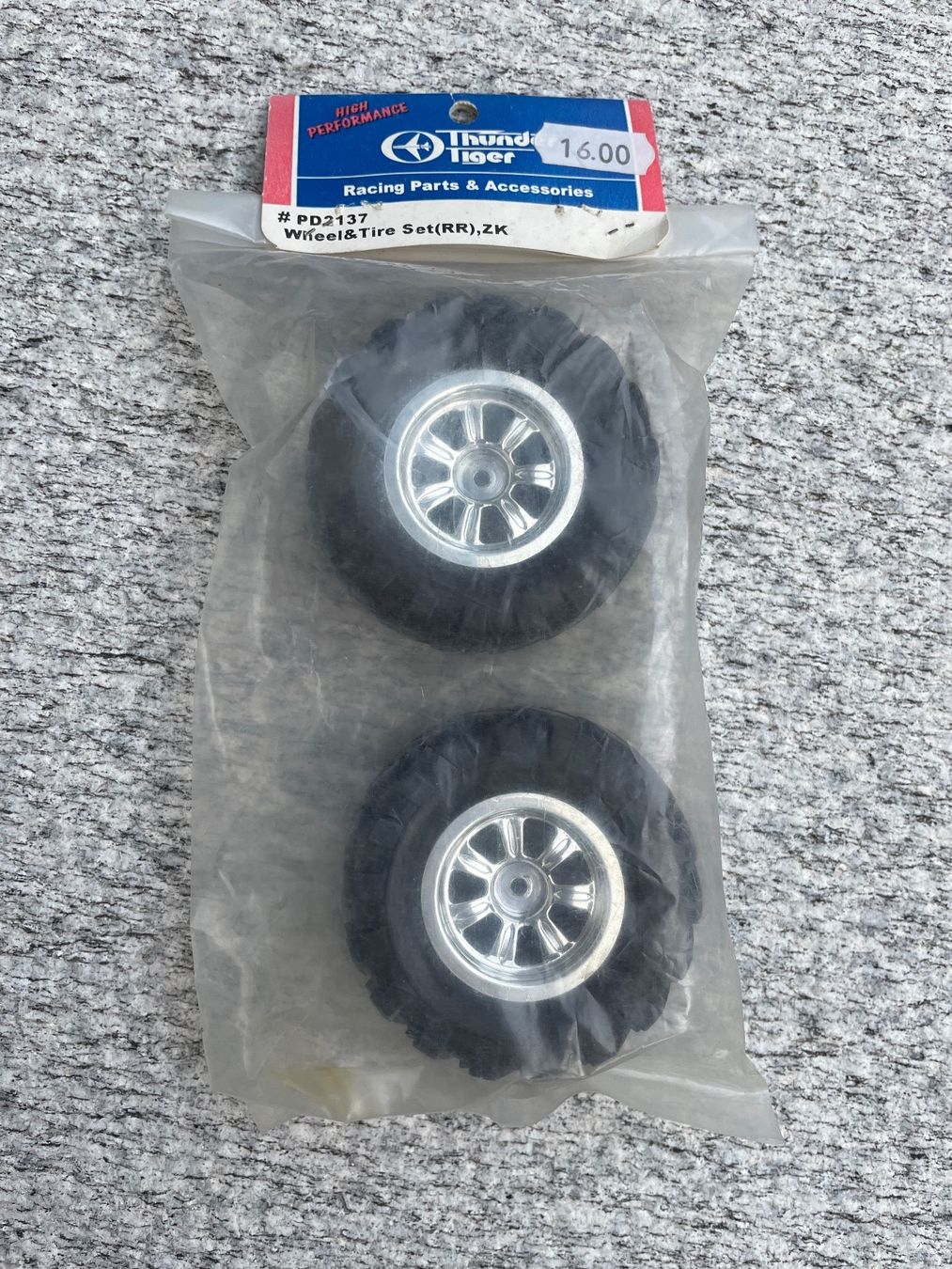 Modellismo RC: Thunder Tiger PD2137 Wheel RR ZK – Nuovo e nell'imballaggio originale da Chiasso venduto da Carrara-Modellismo