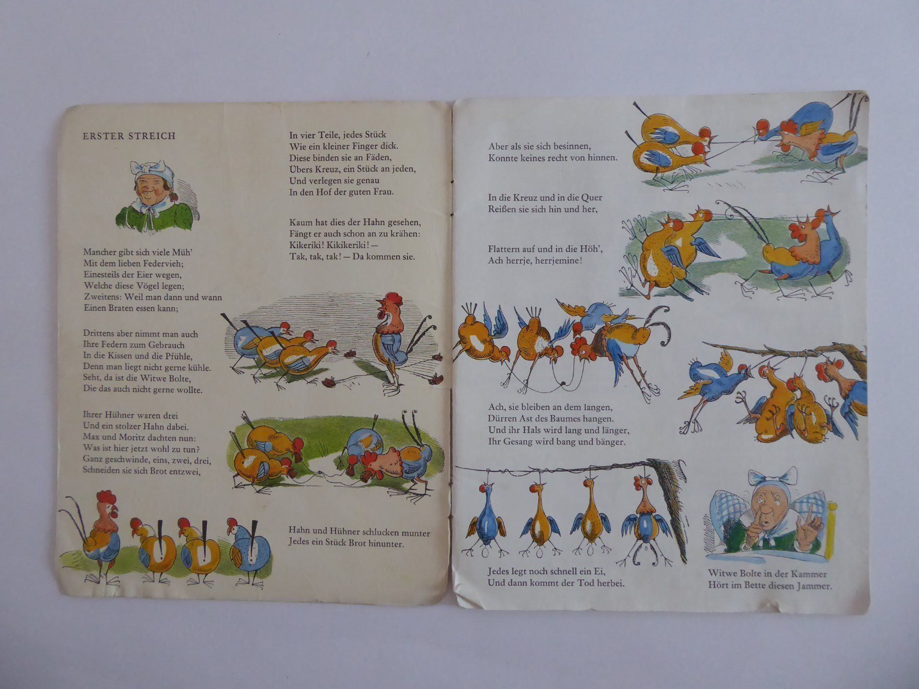 Bücher: Heft Max & Moritz von Wilhelm Buch, 1970 – Gebraucht aus Turbenthal von Panau 1