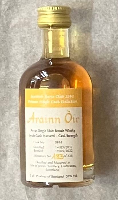 Arran Spirituosen: SINGLE MALT/SINGLE CASK MINIATUREN BRUICHLADDICH/ARRAN – Gebraucht aus Basel von lagavulin02 4