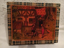 Holzpuzzle antik, Märchenmotive