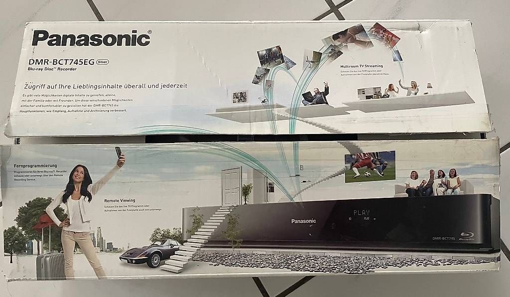Panasonic Lettore multimediale & Streamer: Panasonic DMR-BCT745EG Blu-ray Recorder – Nuovo e nell'imballaggio originale da Meggen venduto da heli_maesi