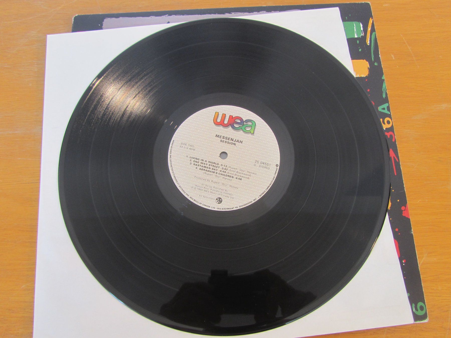 Dischi in vinile: MESSENJAH:    Session – Usato da Seengen venduto da mikelele 3
