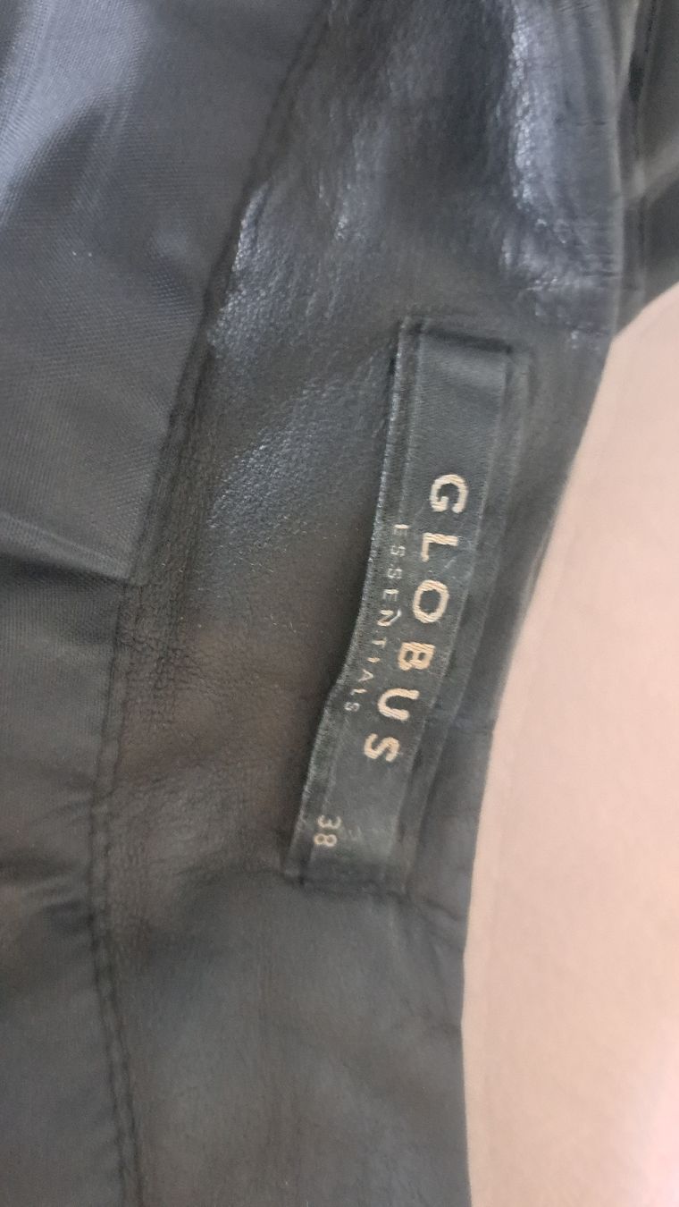Globus Giacche: Lederjacke Globus Essentials schwarz Grösse 38  – Usato da Rechthalten venduto da Cnirvana 3