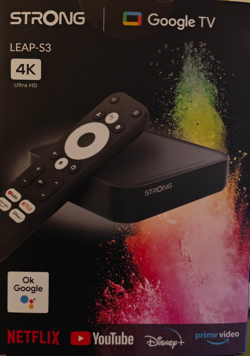 Google Sistemi audio & multimediali: STRONG LEAP-S3 4K Google TV – Usato da Bulle venduto da ric_m2q2 1