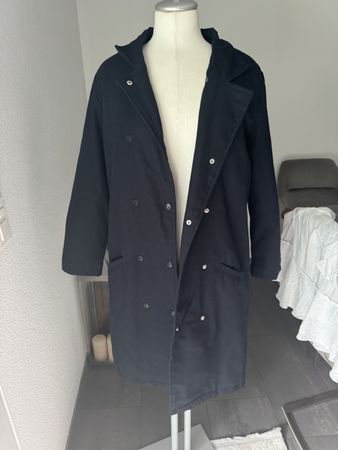 Damenmantel navy Grösse 38 neuwertig