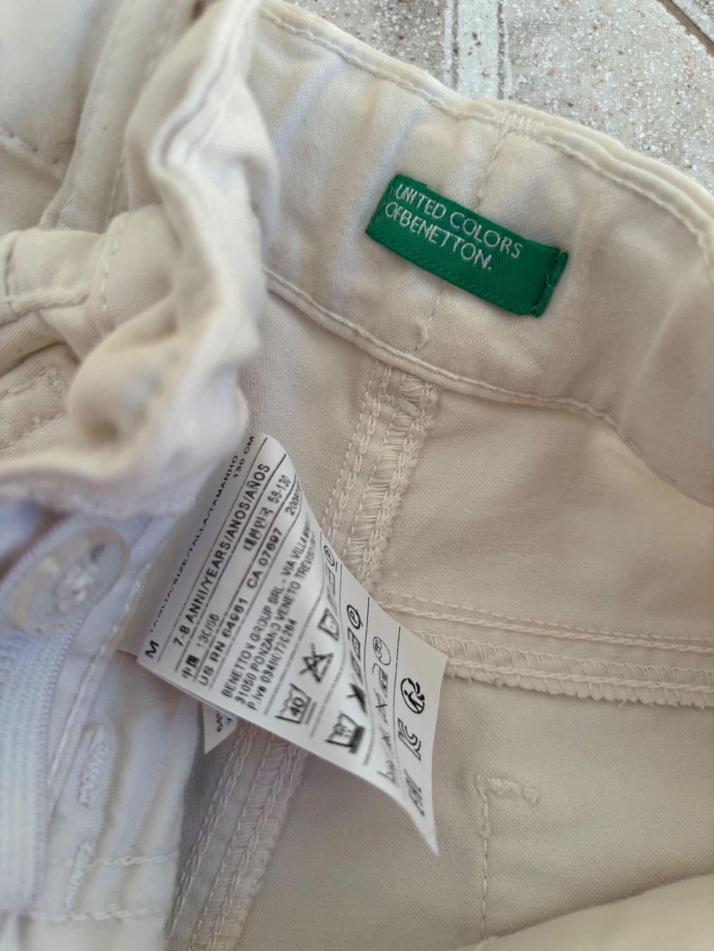 Benetton Pantaloni: 122-134_Benetton_denim – Usato da St-George venduto da elena27 2