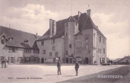 Colombier NE // ca. 1910 Caserne Kaserne Militär