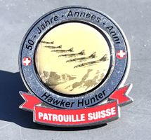 Pin Schweizer Armee Patrouille Suisse Hawker Hunter