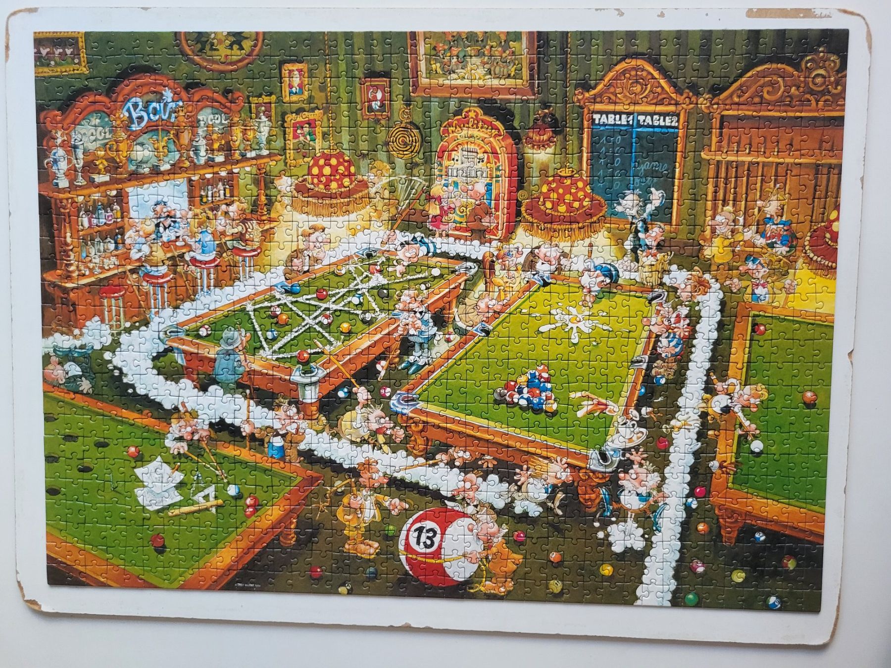 Heye Puzzle: HEYE Puzzle RYBA billiard 1000Teile – Usato da Therwil venduto da Nika123 2
