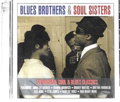 Blues Brothers & Soul Sisters 2 CD's - 50 Original Blues & S