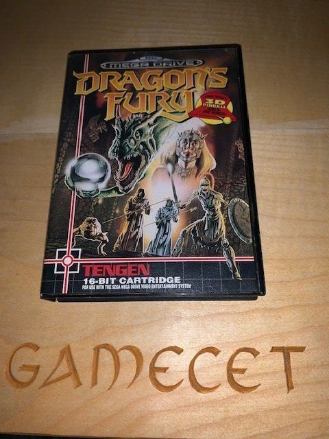 Jeu Dragon's Fury - Sega Mega Drive - Version PAL - Complet (Boîte, Notice) - Bon État - Jeu Rétro