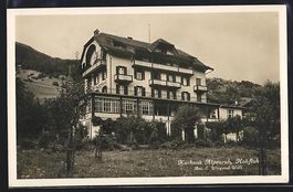 Hohfluh, Kurhaus Alpenruh, Bes. E. Wiega