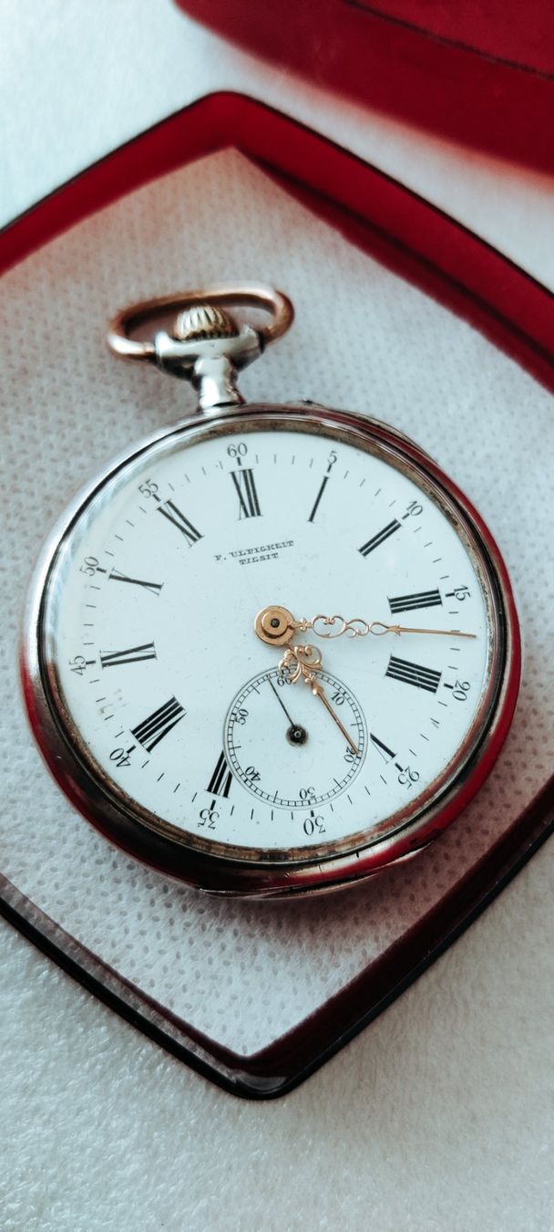 Orologi: Alt Longines Taschenuhr echt Silber 0.800 – Usato da Zürich venduto da sendbad
