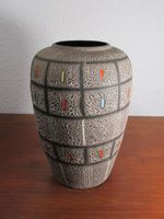 Grosse Scheurich Keramik Vase Bodenvase 1960er Jahre