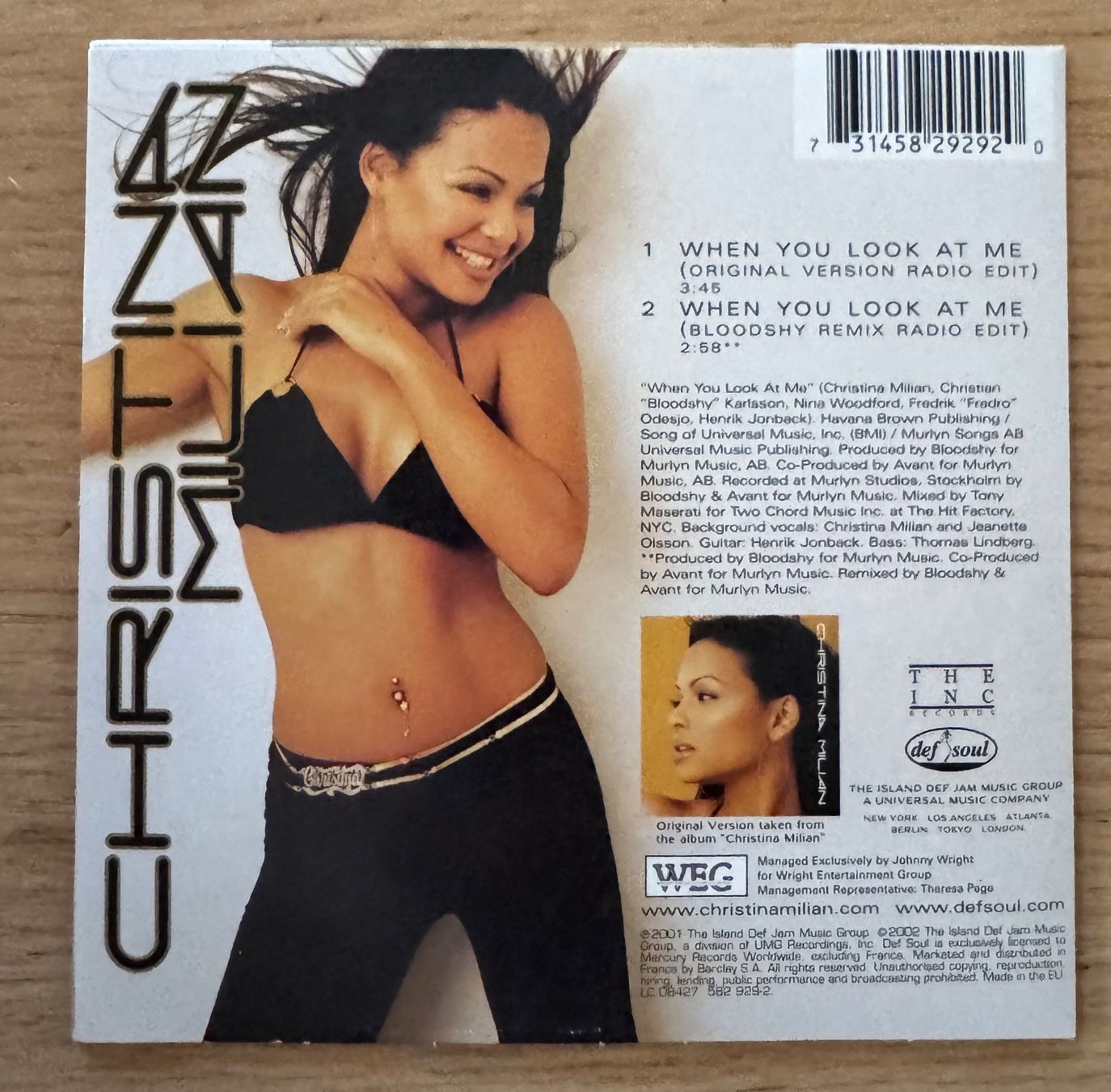 CD: Christina Milian – Usato da Lausanne venduto da davzic 1