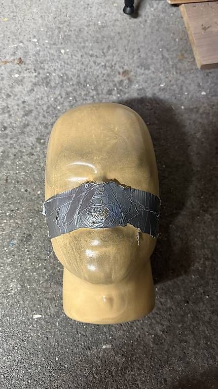 Statuette: Impact Head für Selbstverteidigungs-Training – Usato da Zürich venduto da Schlumpf_fs 3