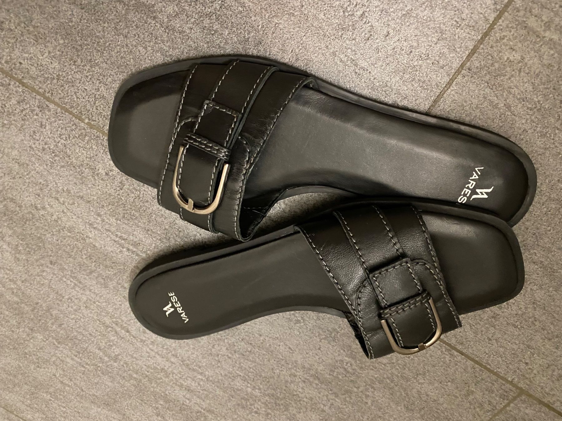 Damenschuhe: Sandale schwarz, 40 – Neu (gemäss Beschreibung) aus bern von nani123 2