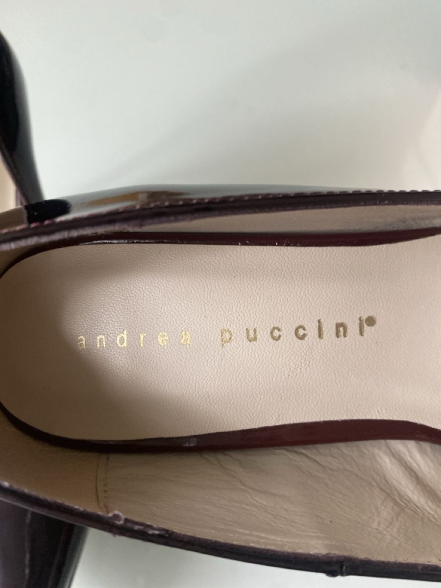 Scarpe da donna: Escarpins bordeaux vernis Andrea Puccini, taille 39👠 – Nuovo e nell'imballaggio originale da Geneve venduto da pat_p76n 1