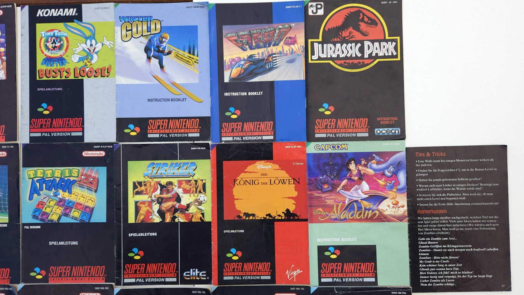 Nintendo Giochi: 22 Anleitungen Super Nintendo – Usato da Autigny venduto da zel_gvl5 2