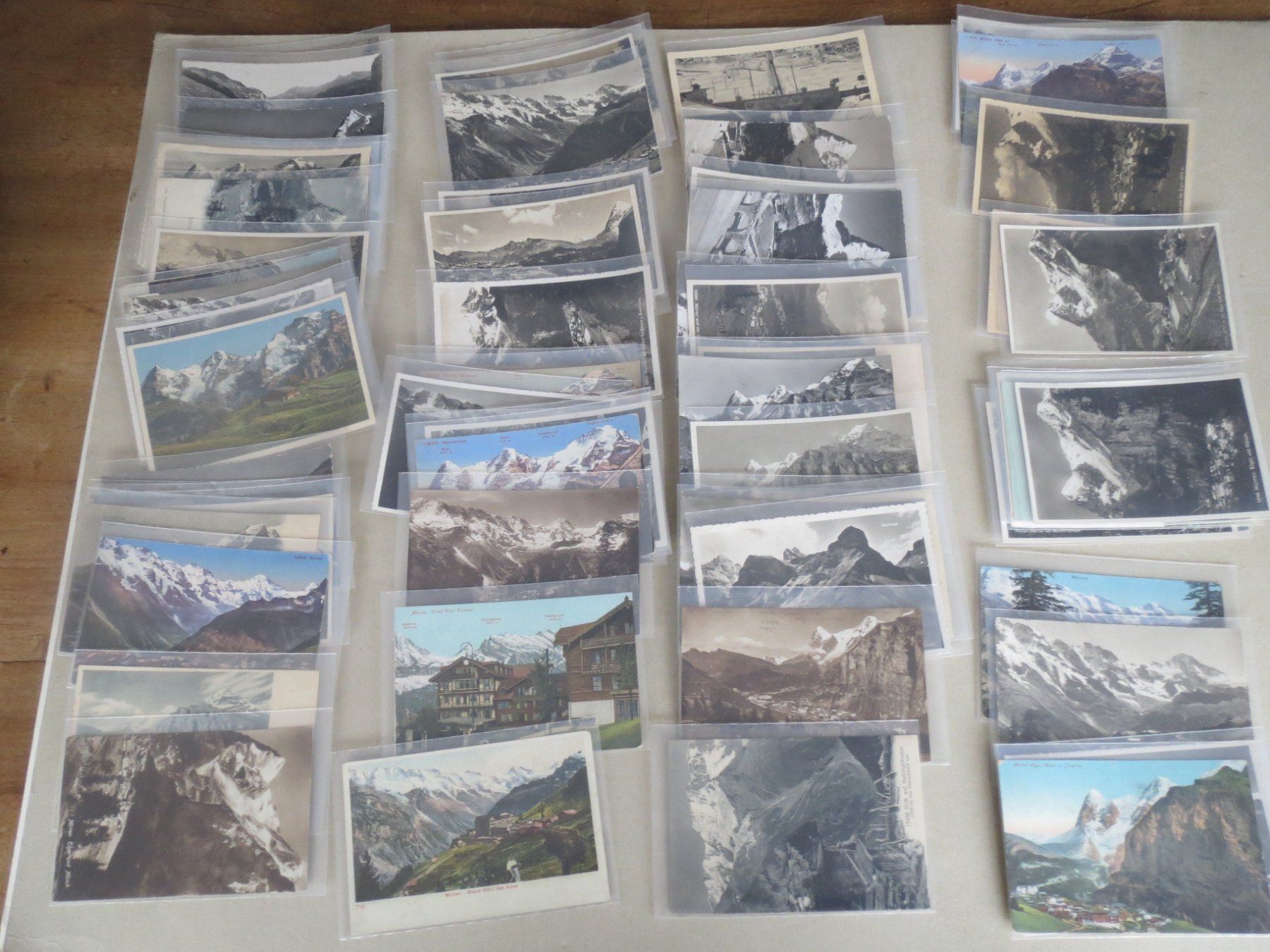 Cartoline postali: Mürren  - etwa 400 alte Ansichtskarten – Usato da Tagelswangen venduto da Miski 3