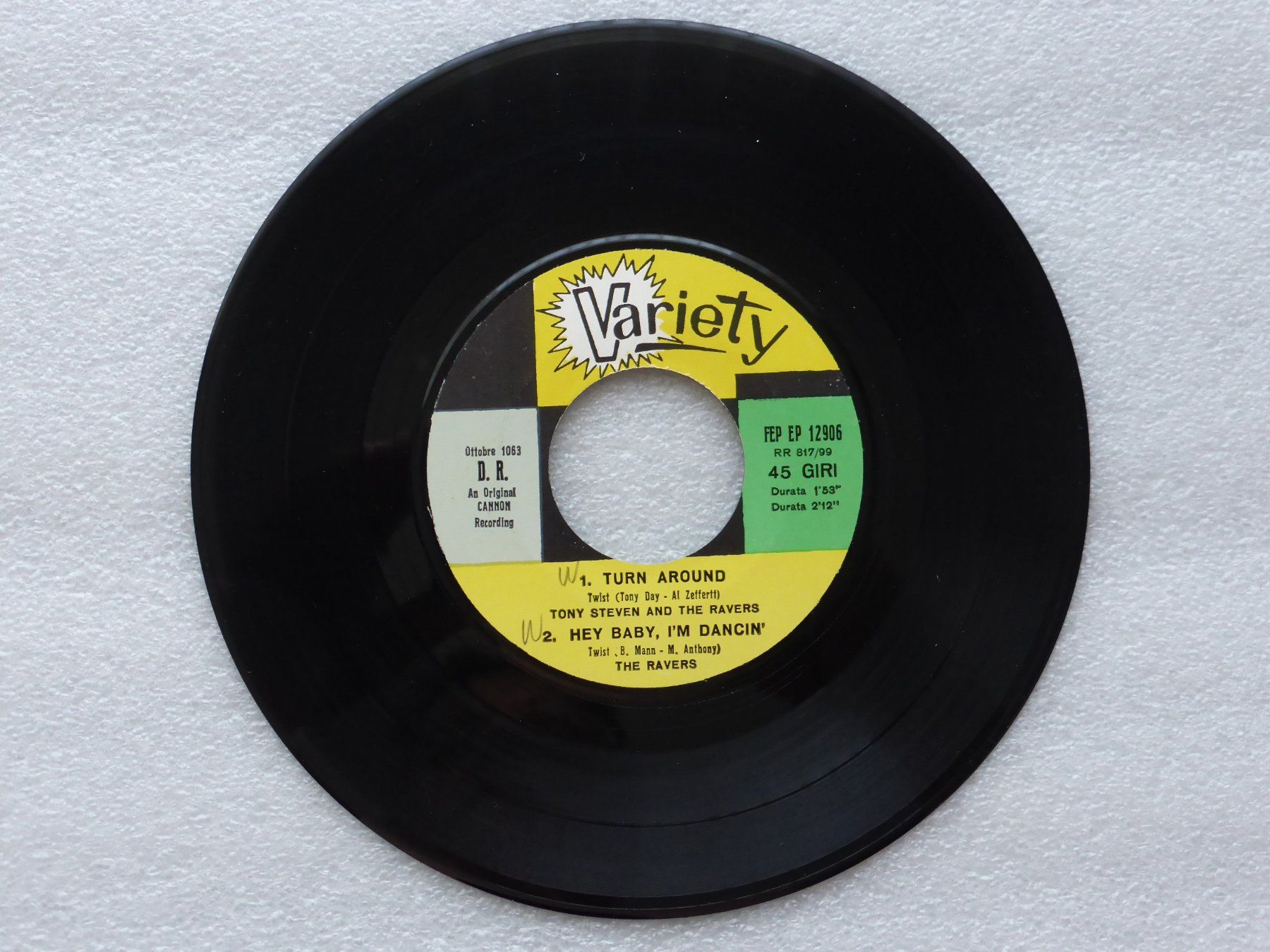 Dischi in vinile: Vinyl Single   EP  THE RAVERS – Usato da Küssnacht am Rigi venduto da Mondkinder 2