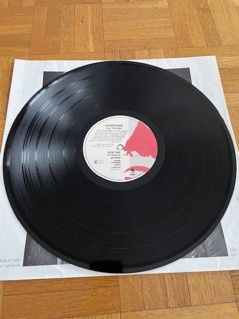Schallplatten: Hurricane 1988 Over the edge (LP + Inner) – Gebraucht aus Territet von Yvanz 1