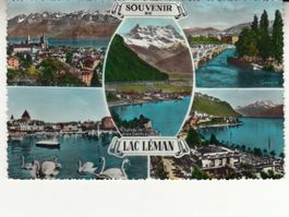 Lac Léman 1959 coloriert