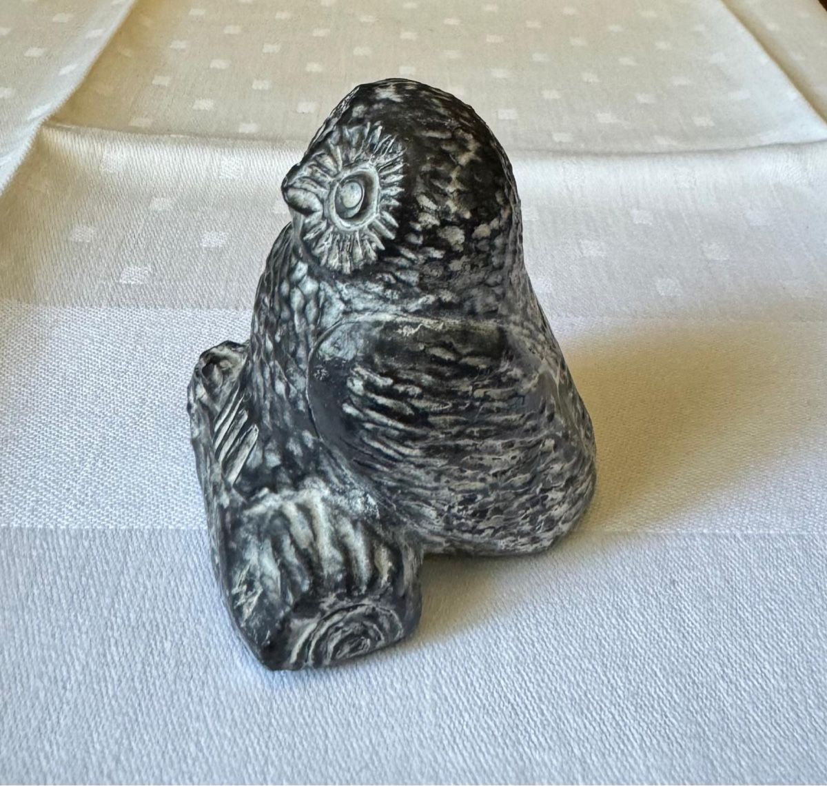Tutte le decorazioni: Hibou en Stéatite – Usato da Bussigny venduto da jotryfs 2