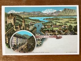 AK Gruss aus Thun. Reprint
