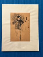 Lithografie Hans Falk 1941